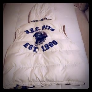 Mens Akoo Brand Puff Vest